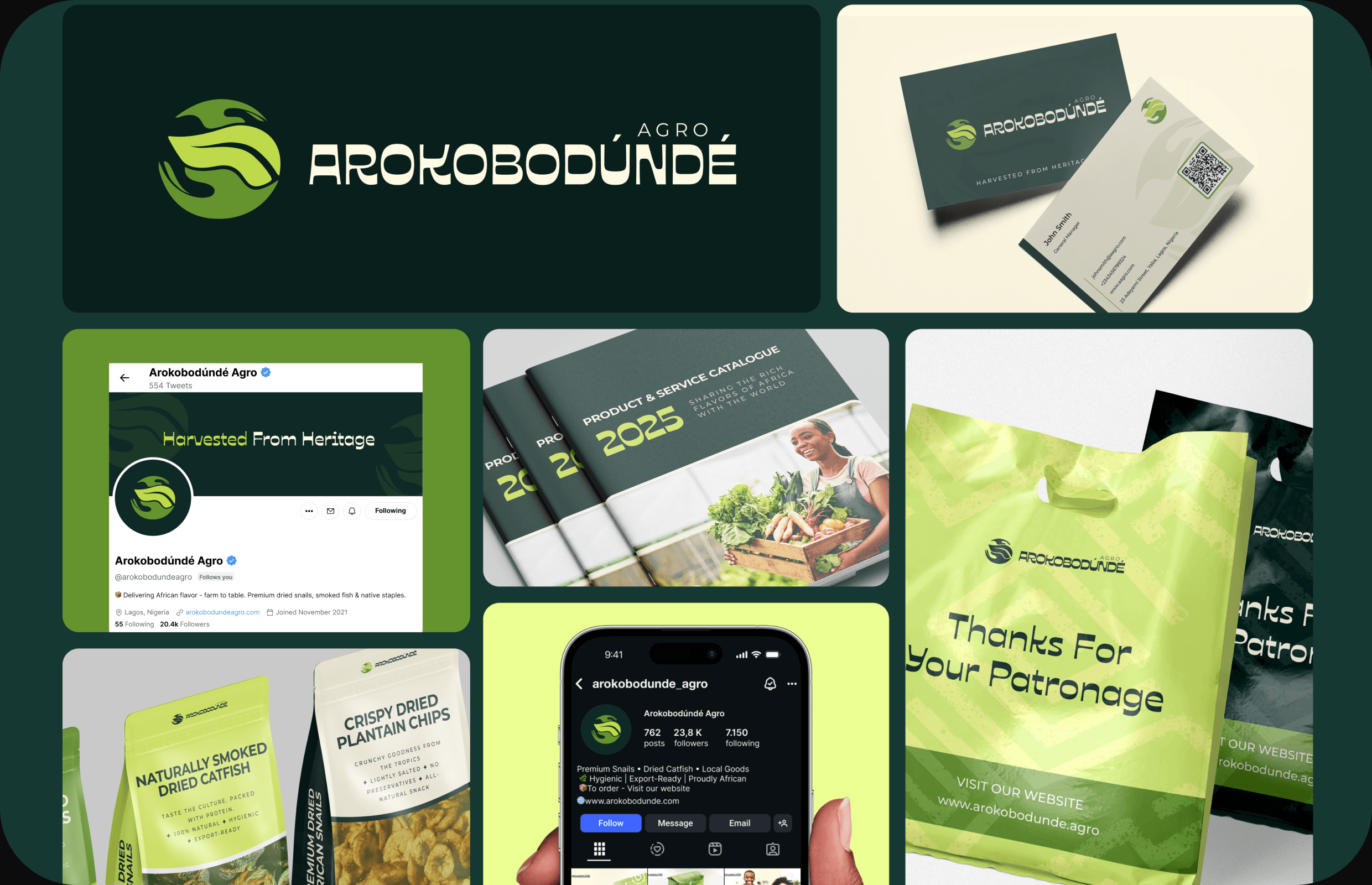 Arokobodúndé Agro — Brand Identity
