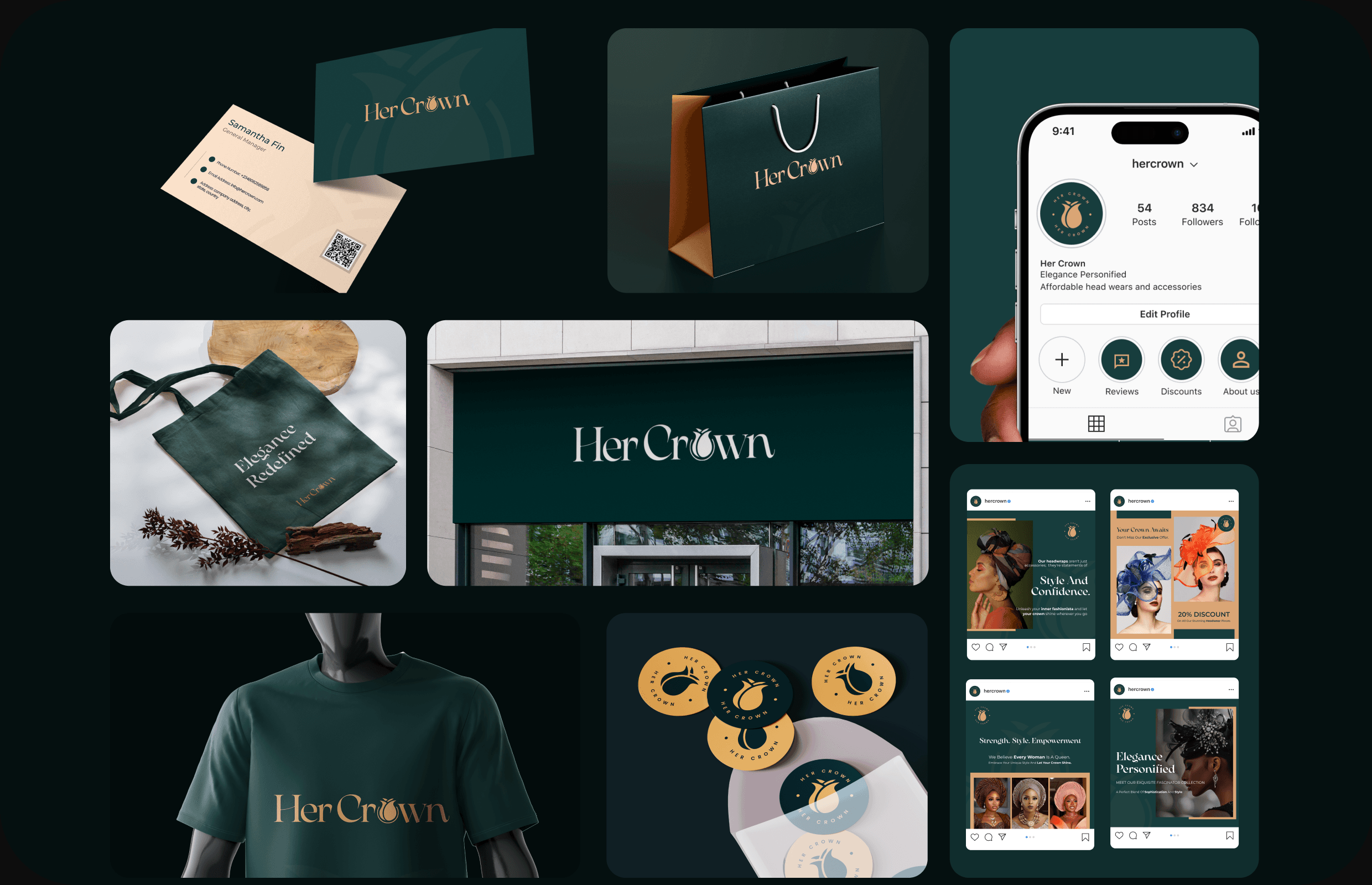 Her Crown — Brand Identity