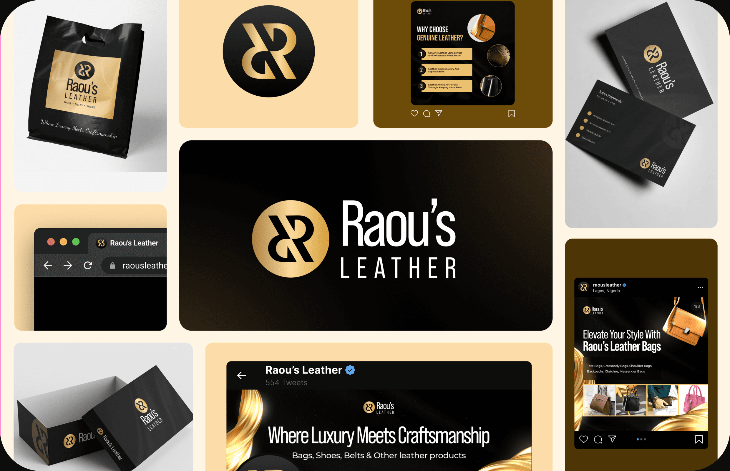 Raou's Leather — Brand Identity